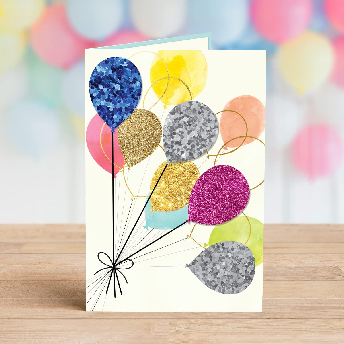 値下げ★JE VOUS SOUHAITE UN BON ANNIVERSAIRE Giant Birthday Card, 80th Birthday Champagne | Party Expert