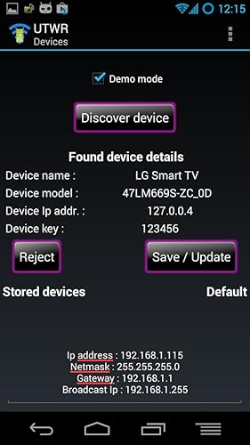 Unofficial TV WiFi Remote