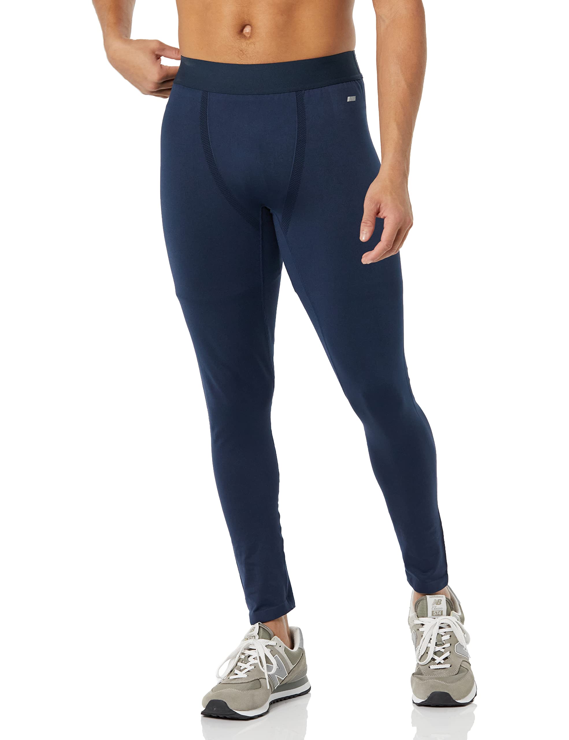 Photo 1 of Amazon Essentials Men's Active Seamless Leggings EU M (US M) Dark Navy