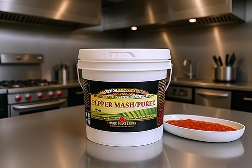 Miniatura 10 de Magic Plant - Puré de pimienta roja muy caliente de Carolina Reaper  1.4M a 2.2M SHU  toques de sabores terrosos, dulces y afrutados  Añadir a