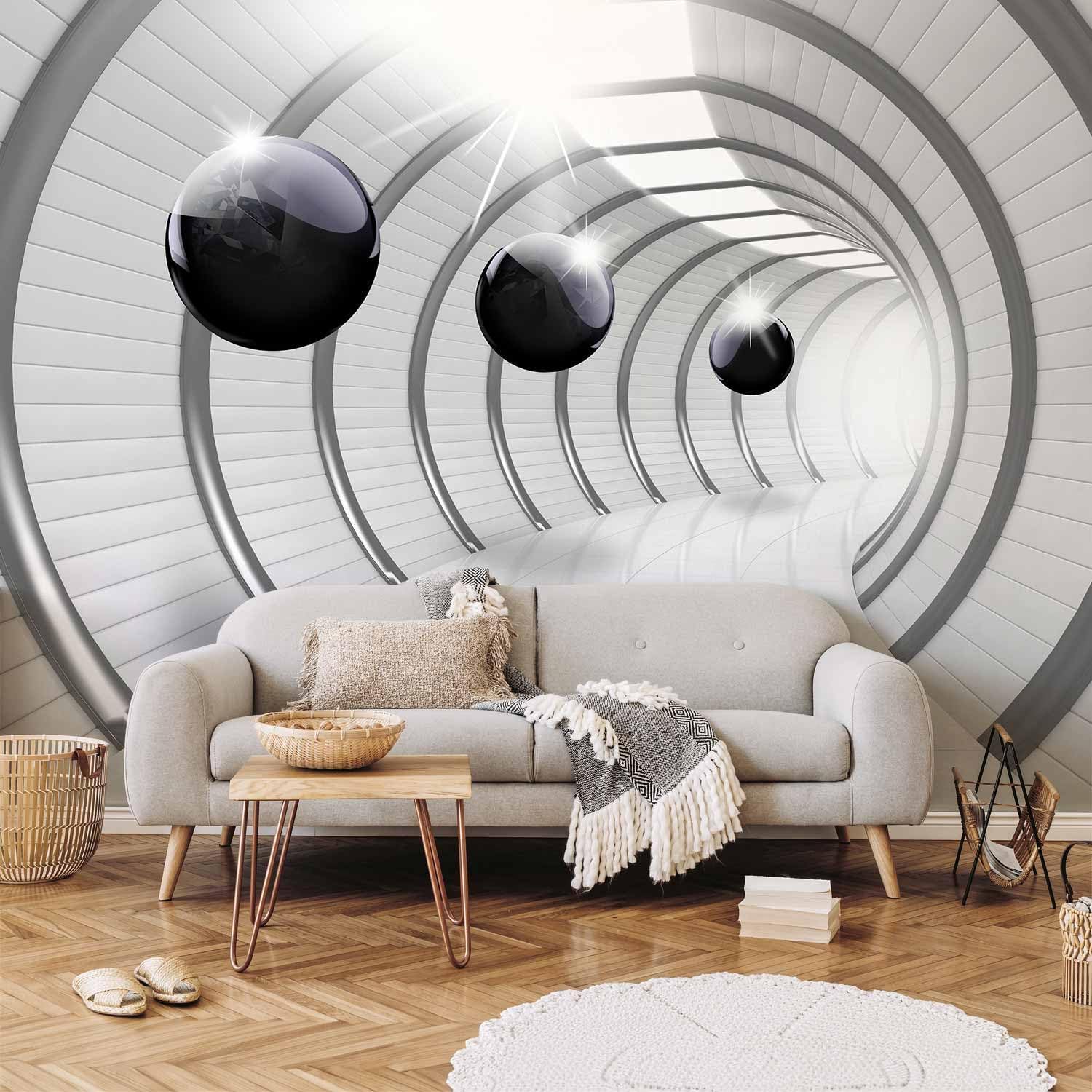 artgeist Wall Mural Abstract 116x83 in - Peel and Stick Self-Adhesive Wallpaper Removable Large Sticker Foil Wall Decor Print Picture Image Design a-C-0001-a-a