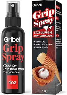 Sports Hand Grip Spray (4oz) - Grip Boost Restorer Spray for Football Gloves, Basketball Shoes Golf Grips Anti-Slip, Sweat-Proof Formula Traction Enhancer for Sports & Dance