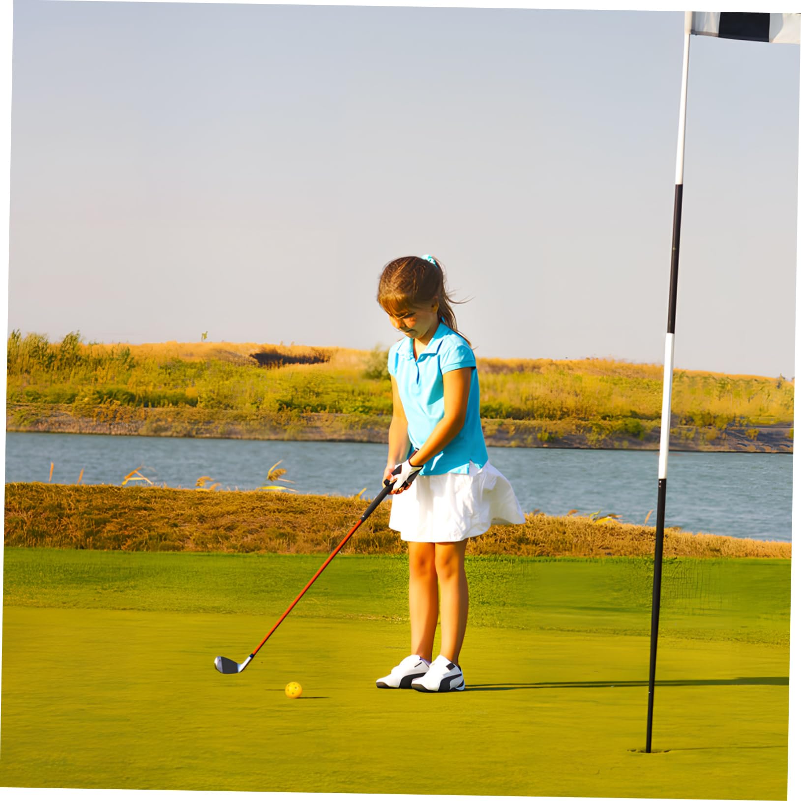 UPKOCH Golf Übungsbälle Perforierte Kunststoffbälle Für Indoor Training Verbesserte Schlagkontrolle Hohe Sichtbarkeit Für Gezieltes Üben Und Raumoptimierung