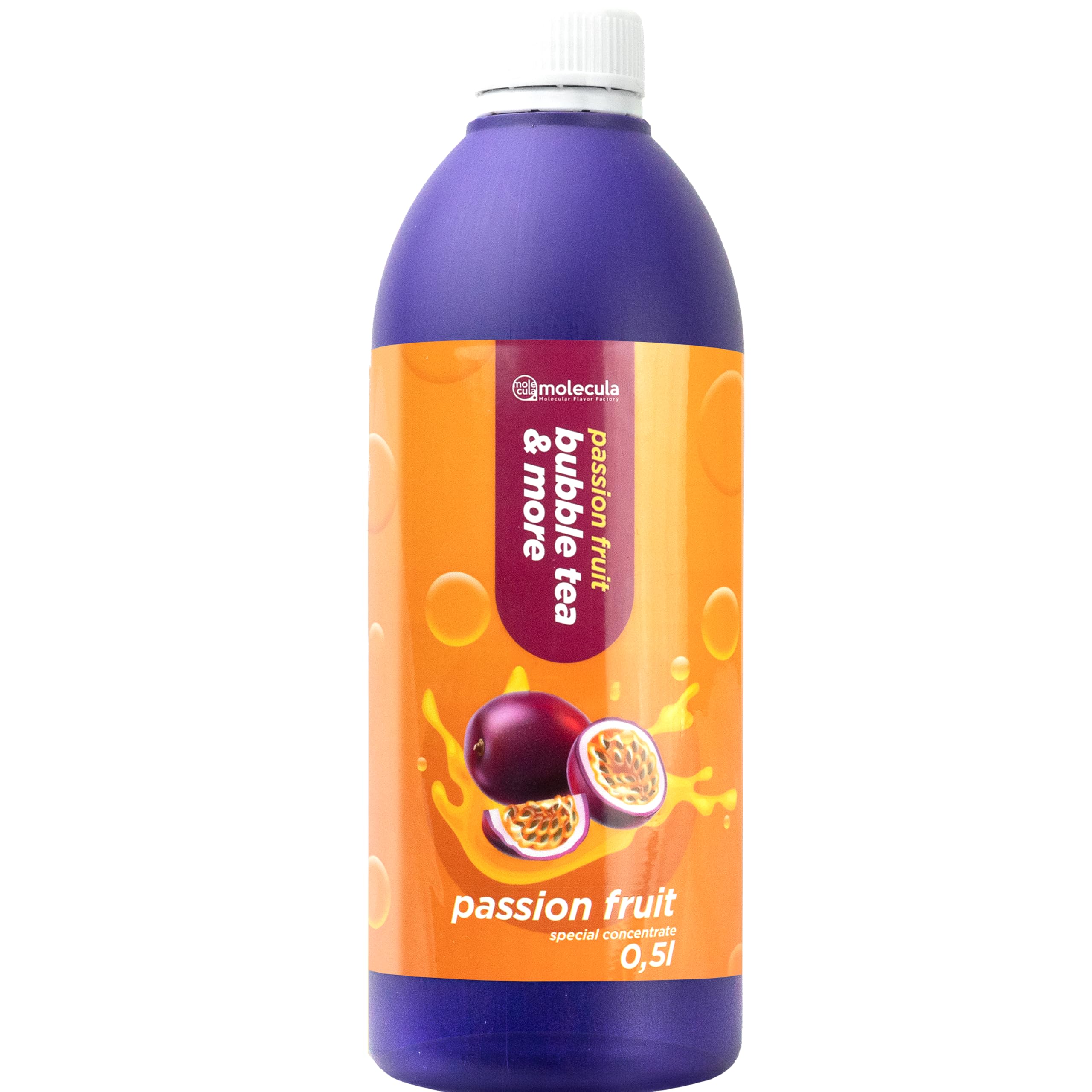 Bubble Tea Perlen Popping Boba | Bubble Tea Set - Blaubeerkugeln, Maracujasirup, Jasmintee, Tassen und Strohhalme