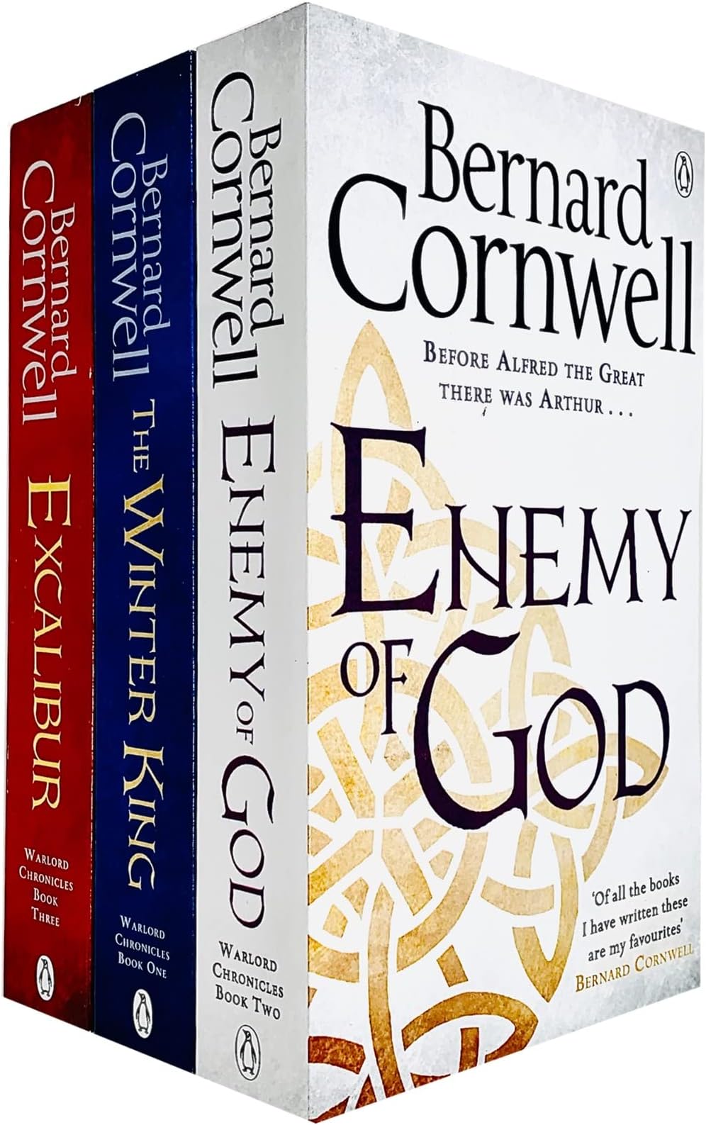Bernard Cornwell The Warlord Chronicles Collection 3 Books Set Pack