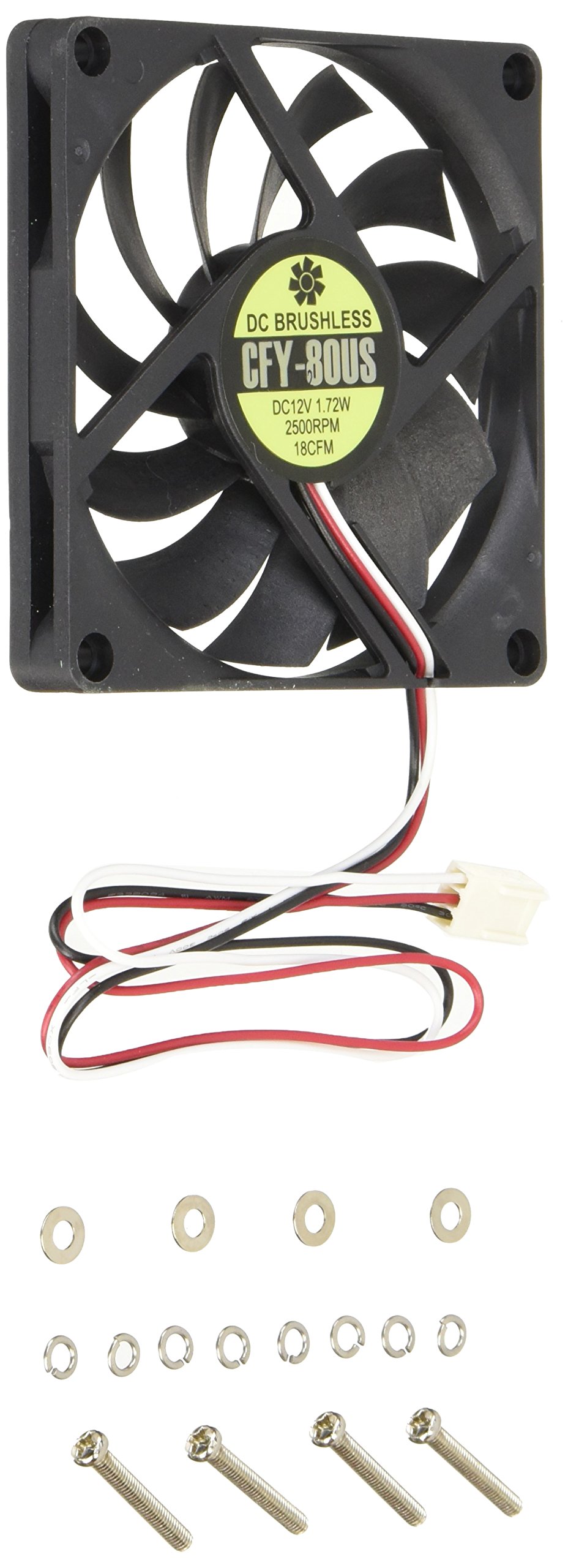 AINEX for Ainekkusu case Fan 80mm Flat-Screen Standard Type CFY-80US-image-14