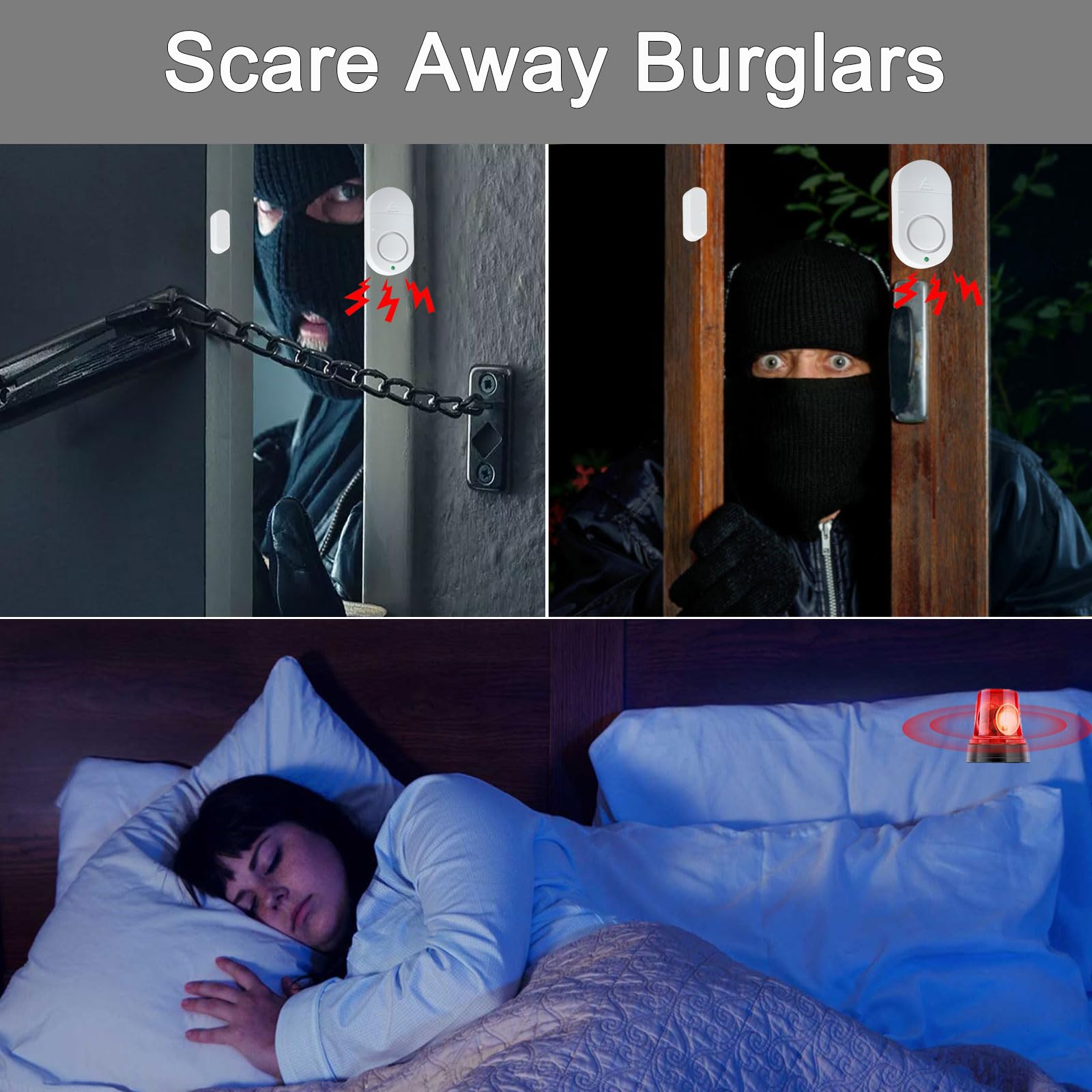 Door Window Alarms - 8 Pack for Home Security -4
