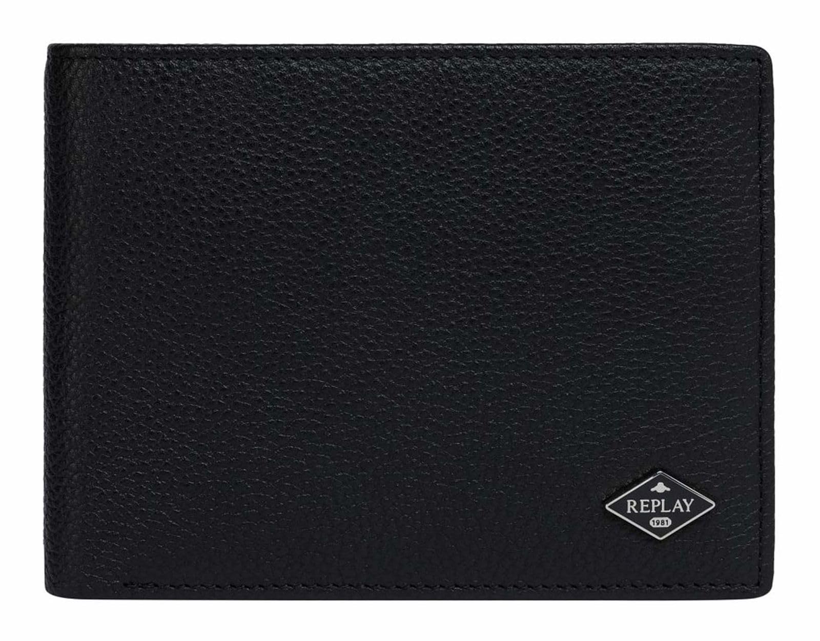 Replay Men Fm5352 Billfold, 0098 Black, One Size