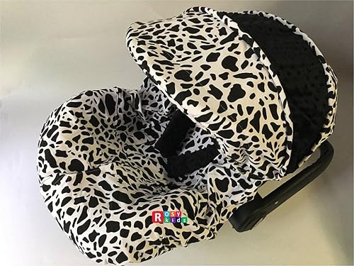 Miniatura 1 de Rosy Kids Cubierta de toldo para asiento de automóvil infantil, 3 piezas, caboodle, kit de cubierta de asiento de coche para bebé, color 03NR05