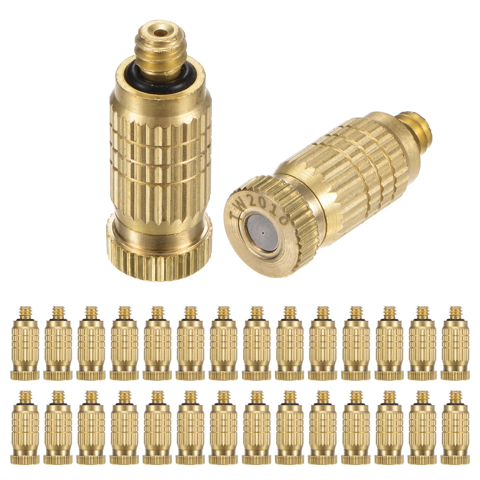 Buses de brumisation en laiton 0.2 mm Lot de 30 têtes haute pression pour système de refroidissement