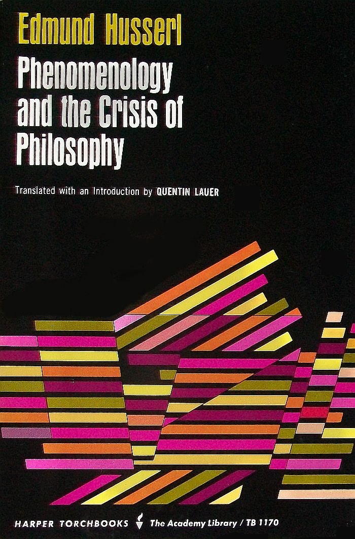 Buy Phenomenology and the Crisis of Philosophy (Torchbooks) — BookShops.in