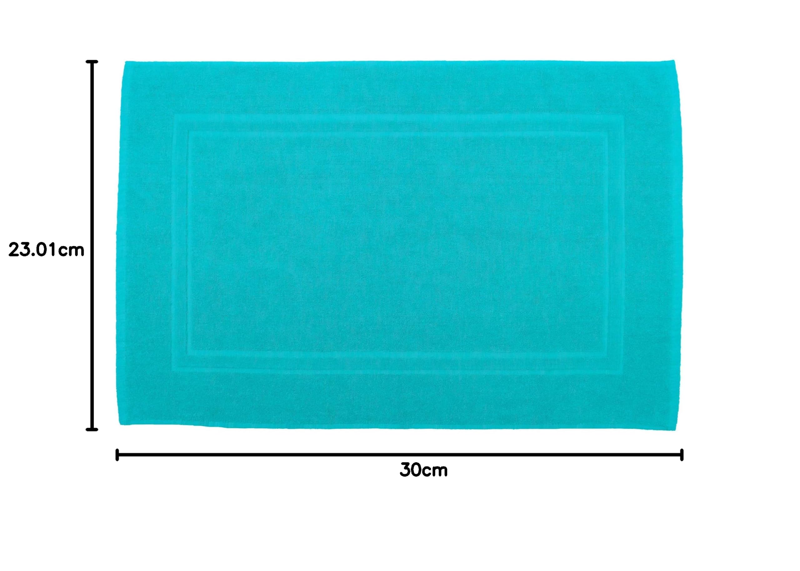 Julie Julsen Confezione da 2 tappetini da bagno, 70 x 120 cm, in qualità premium, 900 g/m2, in colori attuali e 4 misure, in cotone, tappetino da bagno, tappetino da doccia, design