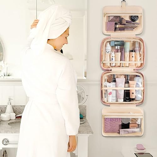 Miniatura 7 de LOVEVOOK Neceser para mujer, Rosado, Utilidad