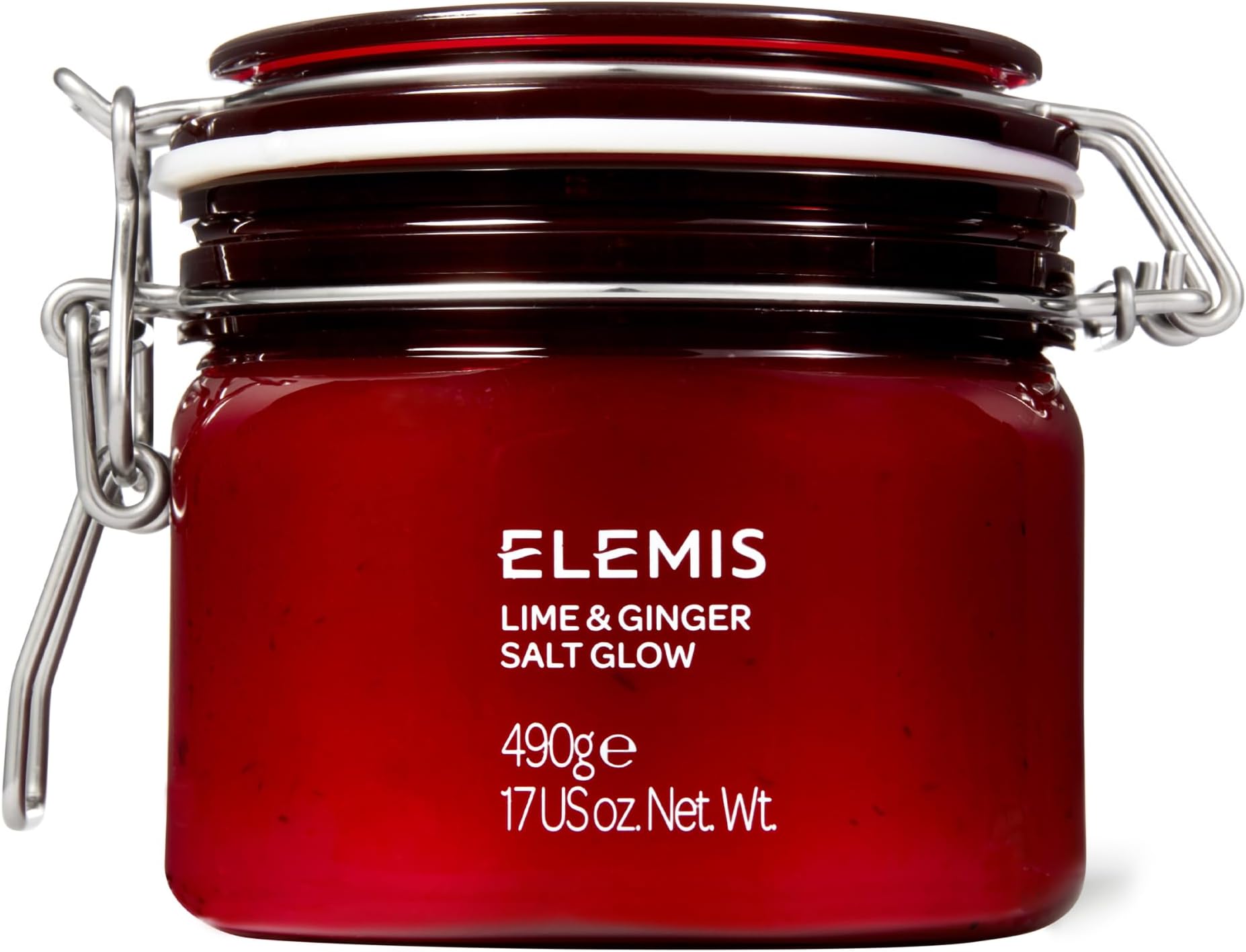 Exotic Lime & Ginger Salt Glow 490g, Invigorating Salt Scrub To Exfoliate & Soften Skin