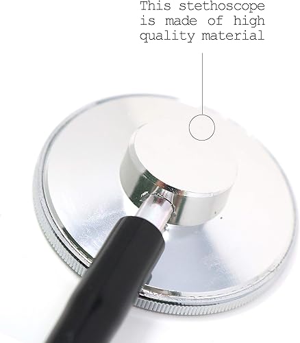 Miniatura 6 de Skeleteen Doctor's - Estetoscopio de juguete para niños, juego de médico o enfermera, accesorios de disfraz y juguetes de utilería para niños, 1