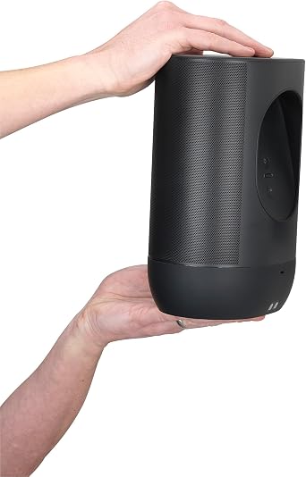 Mountson Premium Wall Mount Compatible with Sonos Move and Sonos Move 2 (Single Pack, Black)