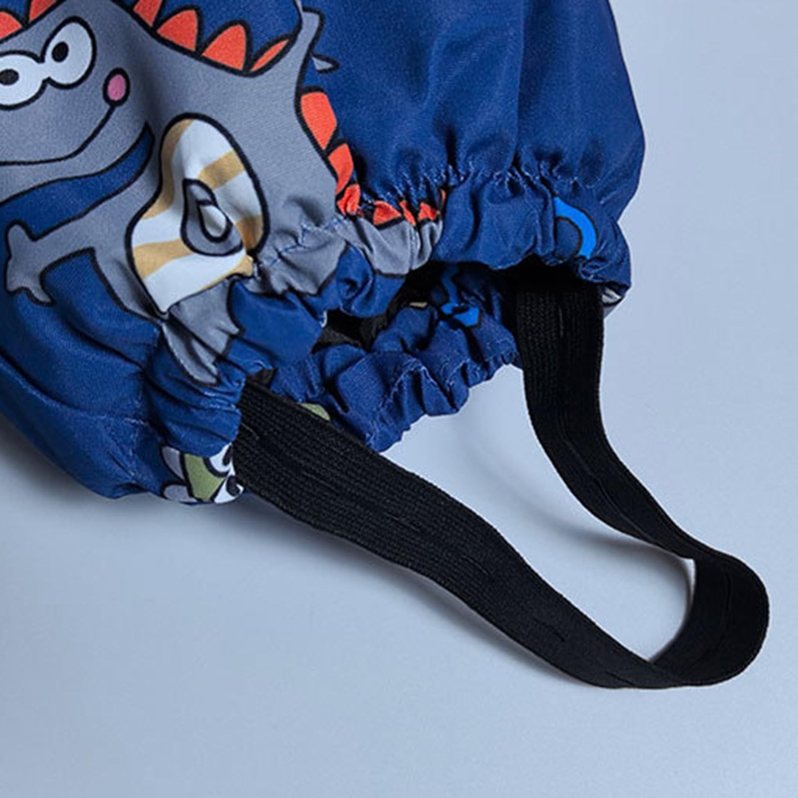 Mono de invierno para niños con capucha, unisex, traje de esquí con estampado de dinosaurios, traje de nieve, resistente al viento, impermeable, cálido, mono de nieve, cierre de cremallera, traje de