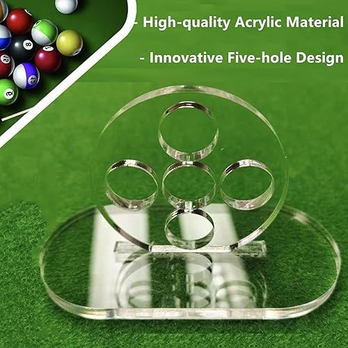 Miniatura 3 de Entrenador de caña de billar, Entrenador de golpes de billar estable transparente, Dispositivo de entrenamiento de herramienta de golpeo, Equipo de