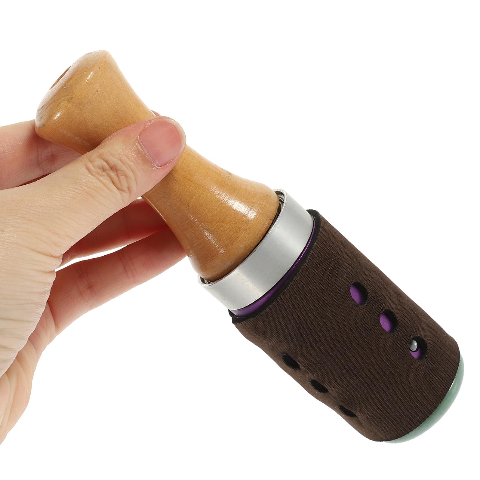 Barra de Moxibustión Portátil para Masaje Facial y Corporal, Varilla de Jade Púrpura para Calentamiento y Relajación, Uso en Manos y Pies, Herramienta de Bienestar para Hombres
