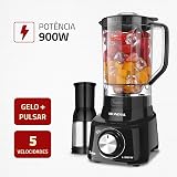 MONDIAL Liquidificador Turbo Full, Preto, 900W, 220V - L-900 FB — imagem 2