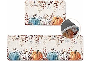 Fall Thanksgiving Kitchen Mat - Anti-Slip and Dog Hair Remove Comfort Mat