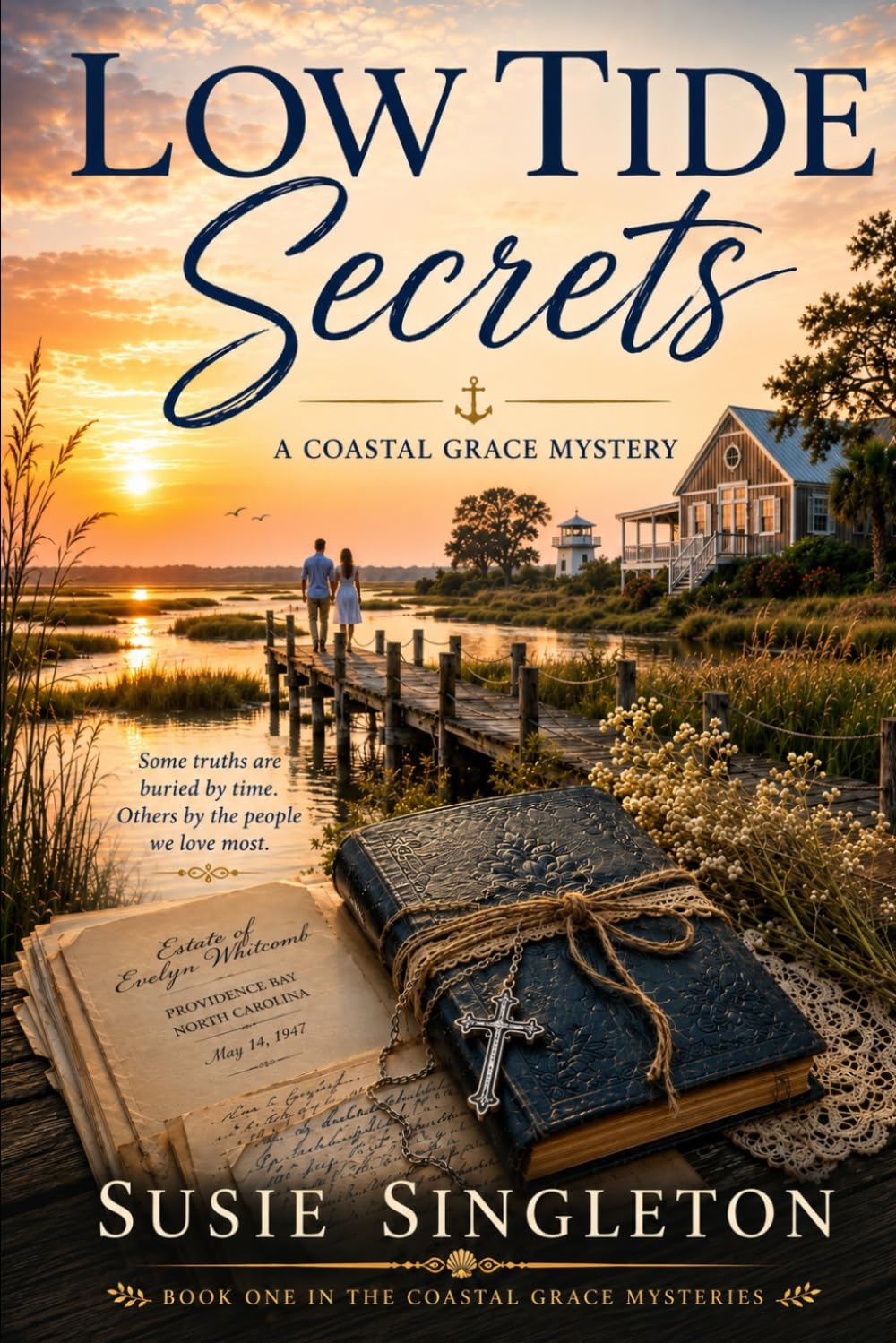 Low Tide Secrets: A Coastal Grace Mystery (The Coastal Grace Mysteries)