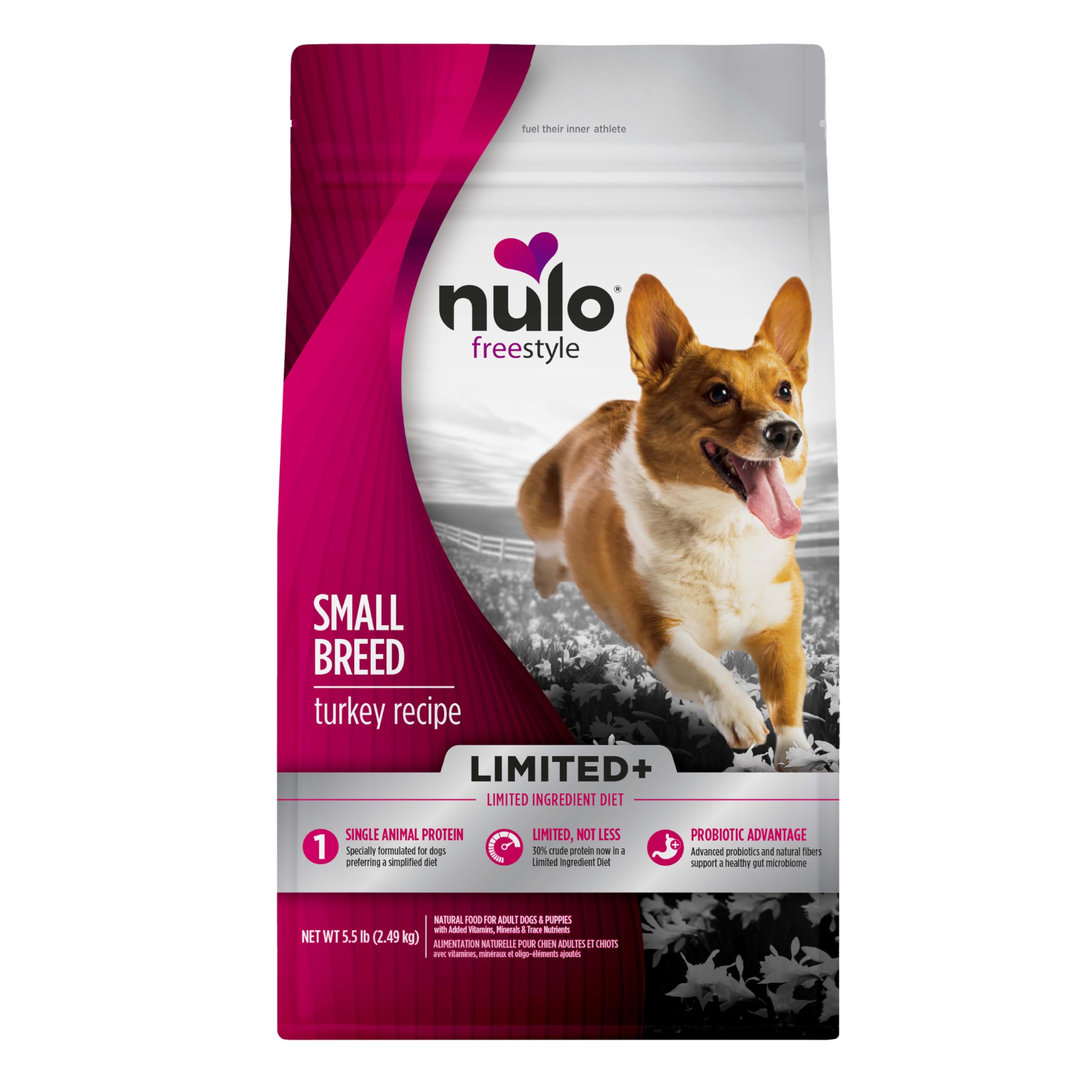 Freestyle Limited Ingredient Small Breed Dog Food, Premium Allergy Friendly Adult & Puppy Grain-Free Dry Kibble Dog Food, Single Animal Protein with BC30 Probiotic for Healthy Digestive Support