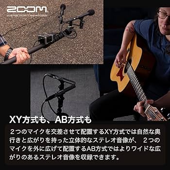 ZOOM ZPC-1 ペンシル型コンデンサーマイク 2本セット ZPC-1 Pencil Condenser Microphones | ZOOM