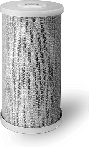 Miniatura 3 de Big CTO Filtros de agua de bloque de carbono de 4.5 x 10 pulgadas para toda la casa * Bien combinados con la serie CBC, WFHDC8001, EP y EPM Series