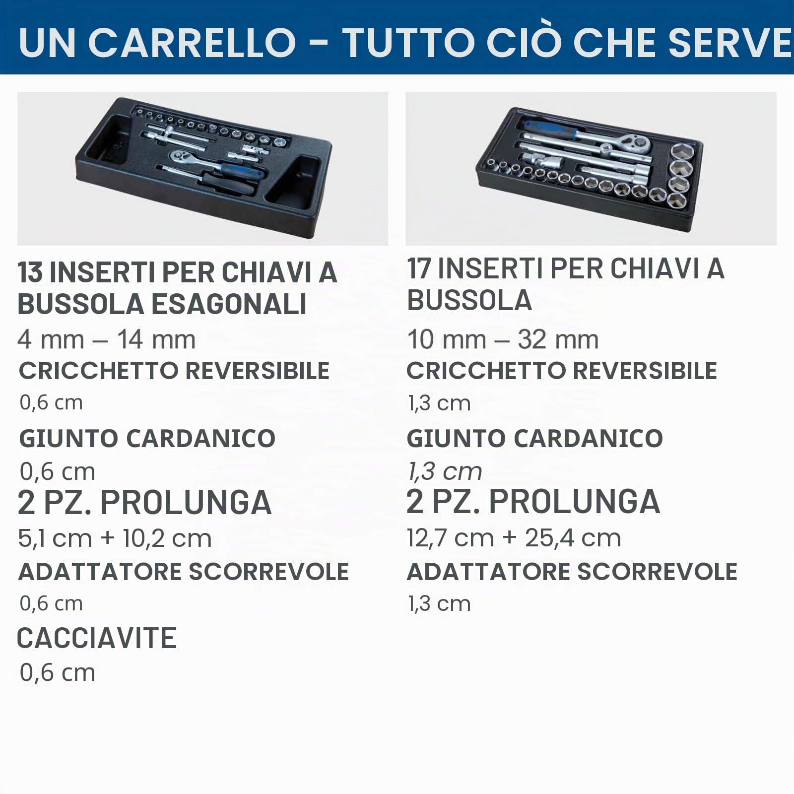 Scheppach Carrello da officina TW1000 7 cassetti 263 accessori