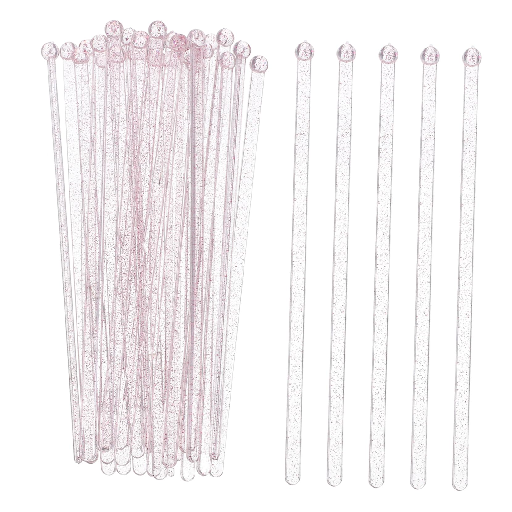 Hemobllo Mix Match 100 Mixed Stirring Sticks Multi-function Stirring Rods for Bar Kitchen