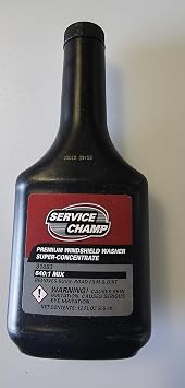 GLS Winshield Washer Fluid Super Concentrate Makes up to 60 Gallons of Washer Fluid 12 Ounce