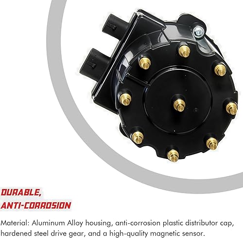 Vista 2 de Distribuidor de Encendido para Camión Chevy GMC Bloque Pequeño Bloque Grande 1500 2500 3500 5.0 305 5.7 350 427 TBI EFI LG4 LB9 con Tapa Negra