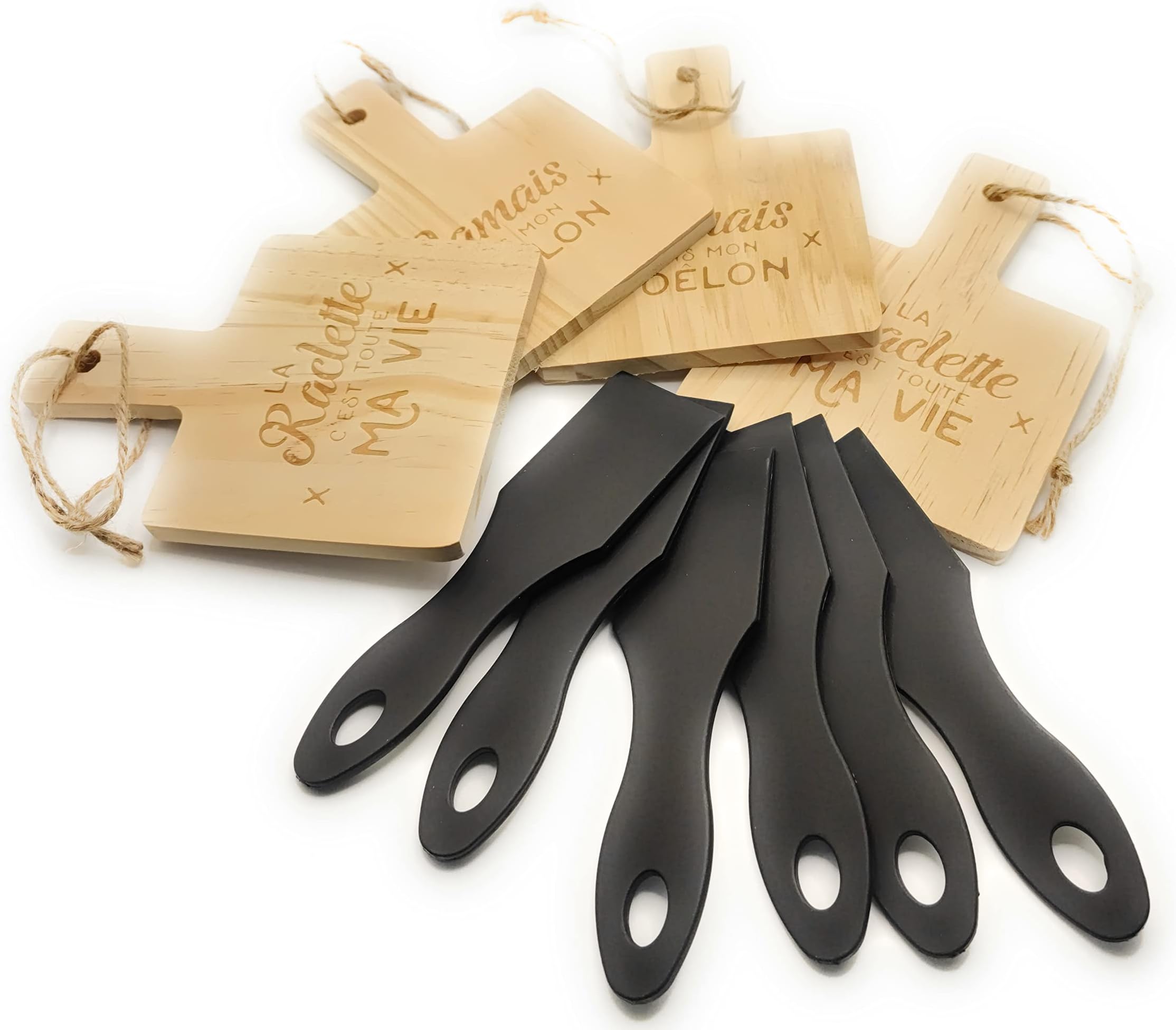 Metaltex Juego De 6 Espátulas Raclette De Madera - 589703 Con Ofertas En Carrefo