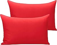 Vista 48 de NTBAY Juego de 2 fundas de almohada con cremallera para niños pequeños, fundas de almohada de microfibra cepillada 100% de 13x18 pulgadas, súper