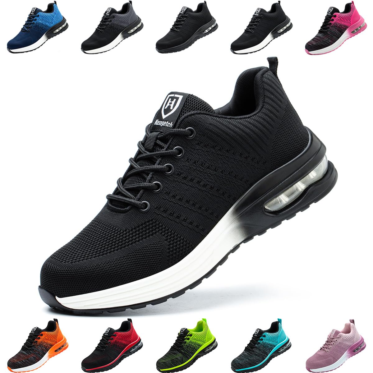 Scarpe Antinfortunistiche Uomo Donna Scarpe da Lavoroleggere Alte Comode Scarpe Sicurezza