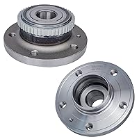 Vista 27 de Detroit Axle - 2 bujes de rodamiento de rueda traseros para Suzuki Aerio 2002-2007, Suzuki Esteem 1995-2002, 2 rodamientos de rueda completos