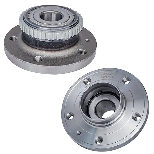 Miniatura 34 de Detroit Axle - 2 bujes de cojinete de rueda delantera para Ford Mustang 2005-2009 2006 2007 2008 Juego de rodamientos de cubo de rueda de repuesto