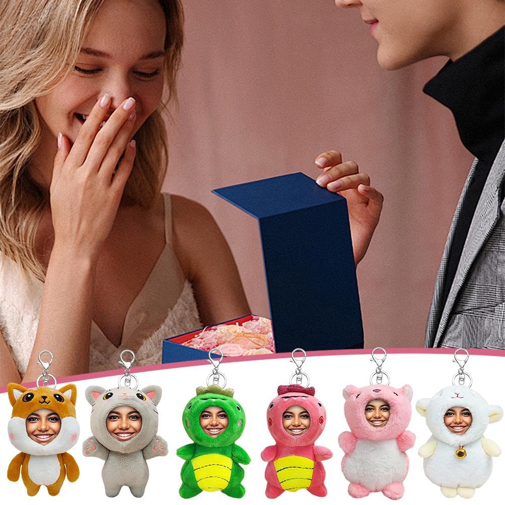 Amazon.co.jp: パーソナライズされたミニぬいぐるみキーホルダー