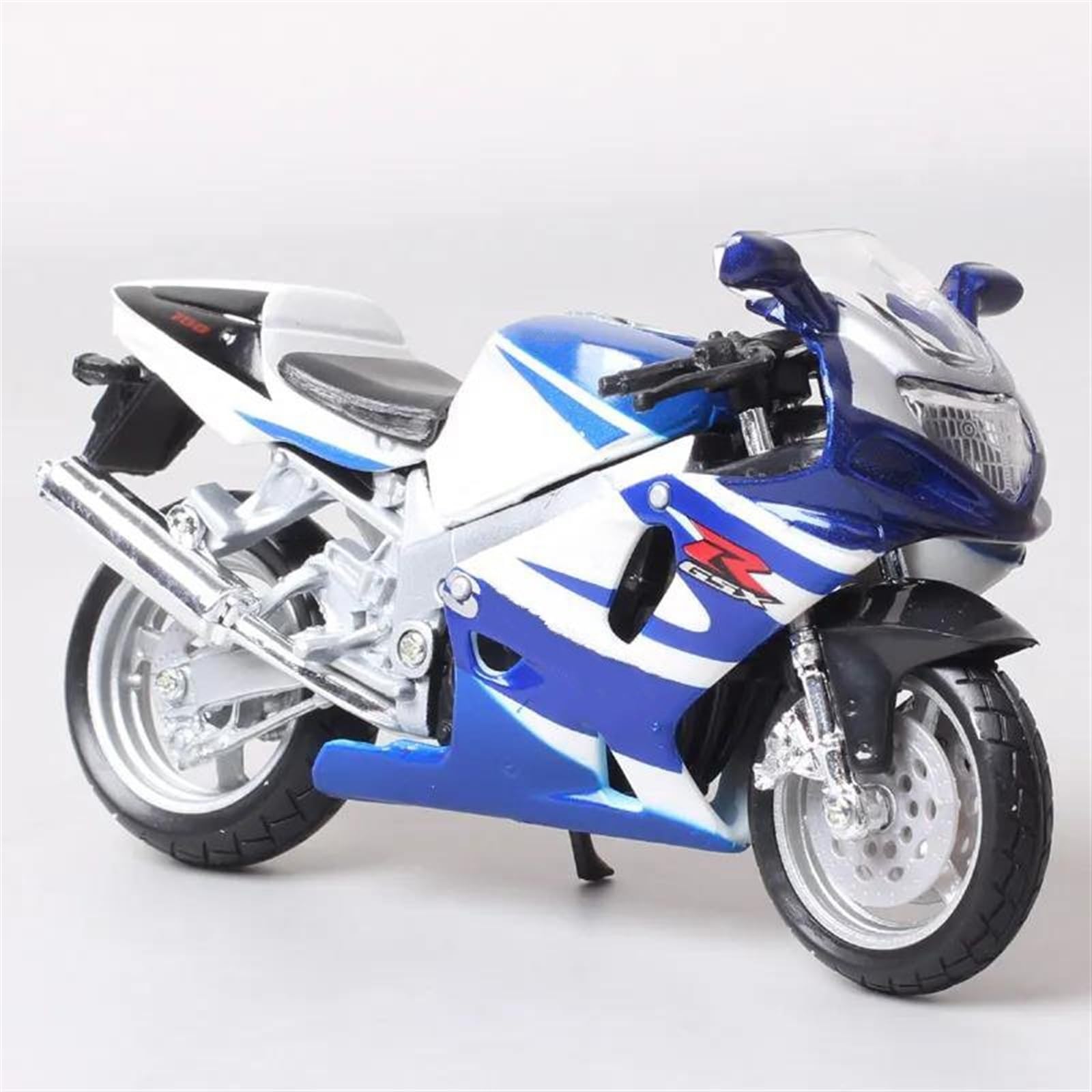 Motocicleta Suzuki GSX-R1000R a escala 1:12, modelo a escala de aleación fundida a presión. Regalo ideal para niños y amantes de los coches y las motos. - España Motocicleta Suzuki GSX-R1000R a escala 1:12, modelo a escala de aleación fundida a presión. Regalo ideal para niños y amantes de los coches y las motos. - España