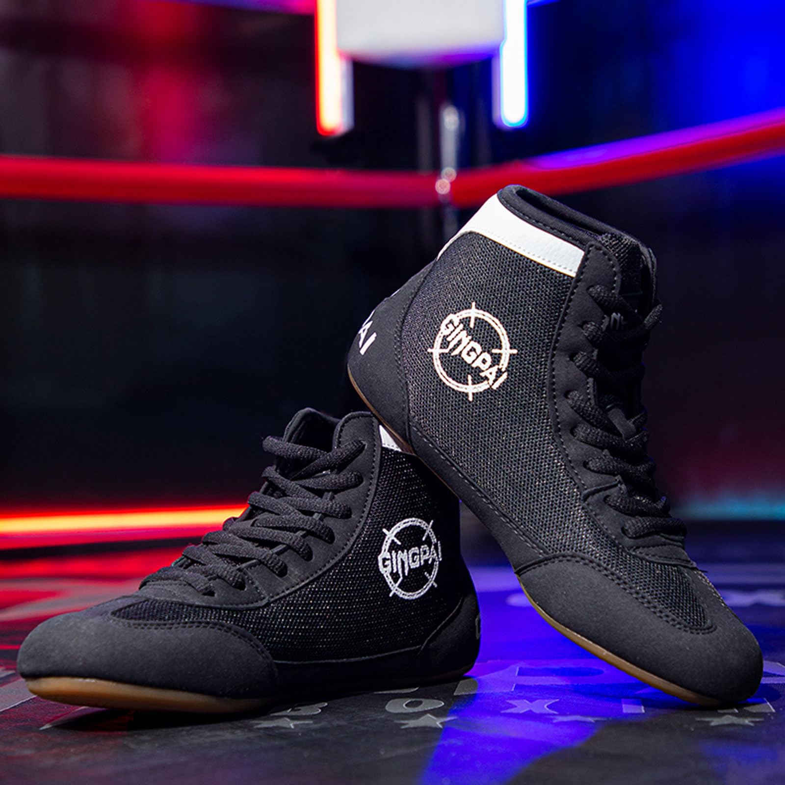 Boxschuhe,Wrestling Schuhe,Wrestling Shoes,Leichte Boxstiefel,Boxing Schuhe,Bodybuilding Schuhe,Boxing Shoe,Ringerschuhe,rutschfest,Atmungsaktiv,FüR MäNner,Frauen,Jugendliche,Kind