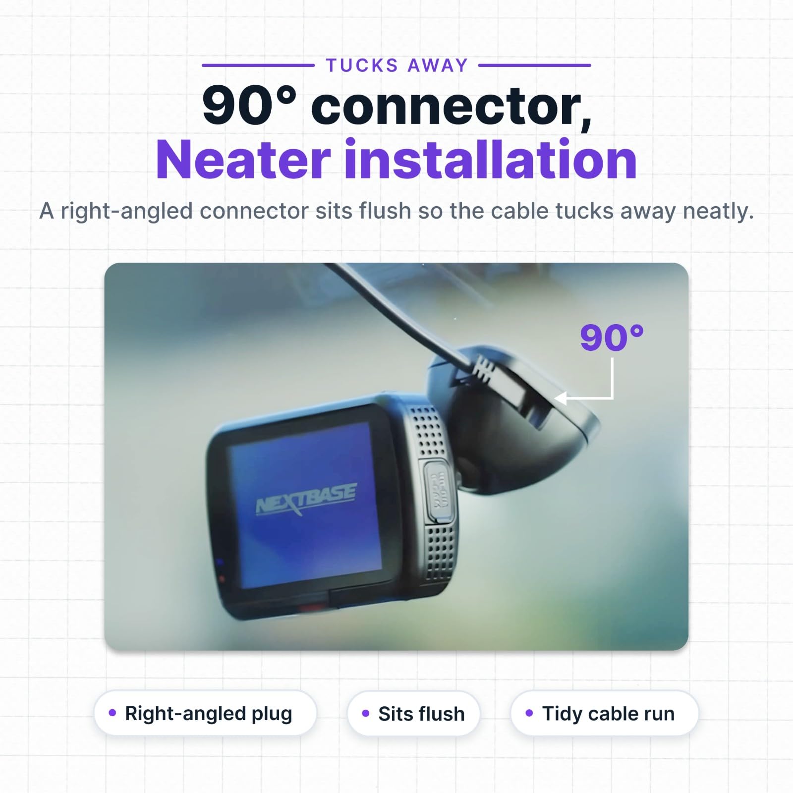 NEXTBASE ACC - SERIE 2 - Kit d'installation fixe