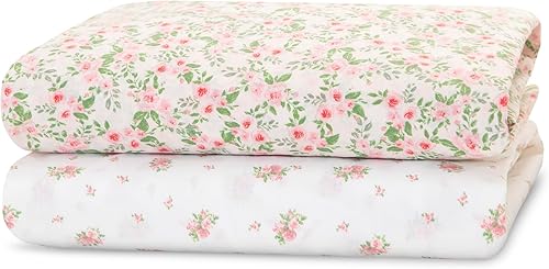 Miniatura 20 de Delta Children Colchón Summer Breeze - Colchón transpirable para cuna y niño pequeño con núcleo de nube + sábanas bajeras Delta Children para cuna