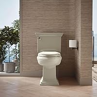 Vista 9 de Kohler 4636-RL-47 Cachet ReadyLatch Asiento de inodoro alargado de cierre silencioso, color beige (almond)