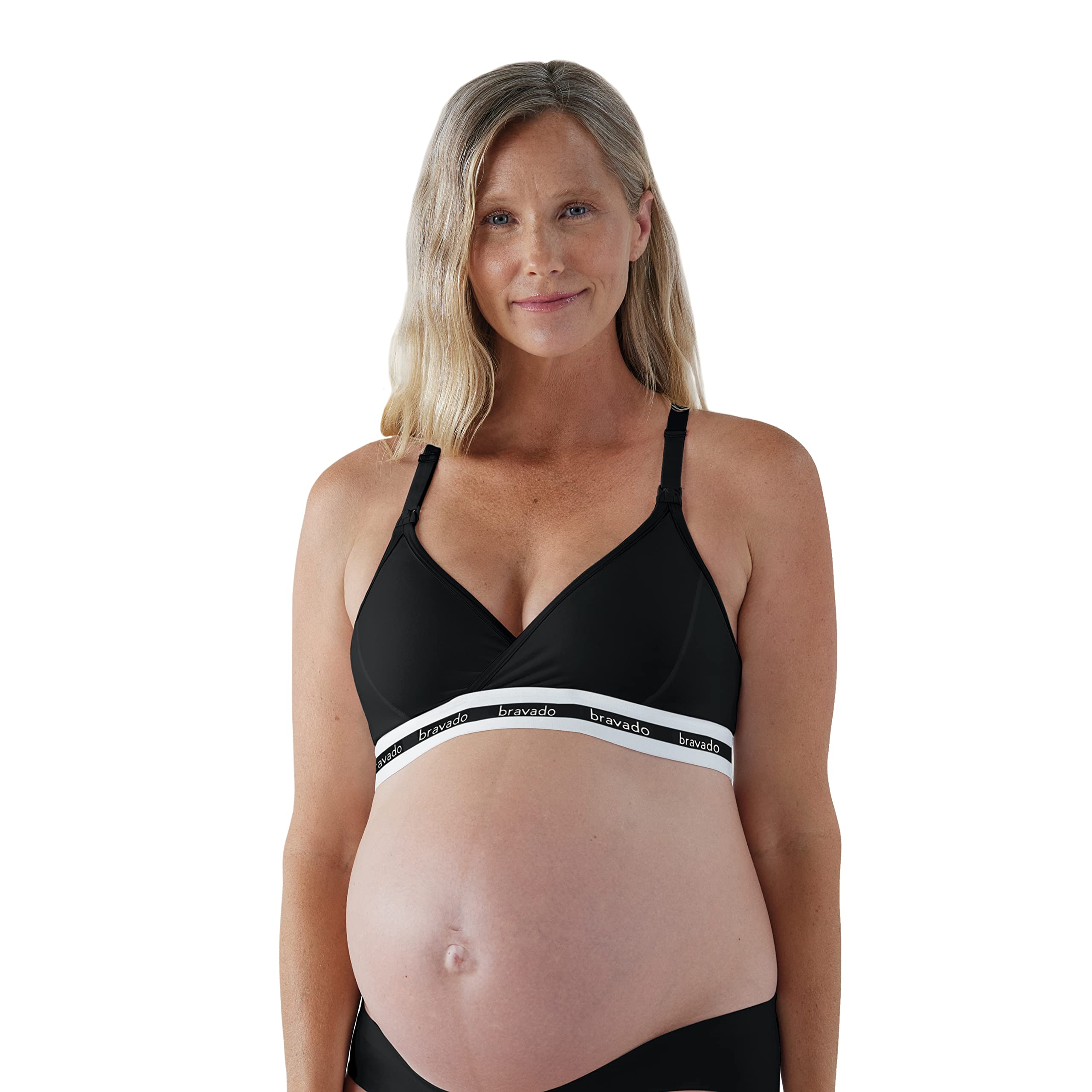 Bravado Designs Women’s Original Full Cup Maternity & Nursing Bra | Breathable & Sustainable Fabric | DD/E - G Cups