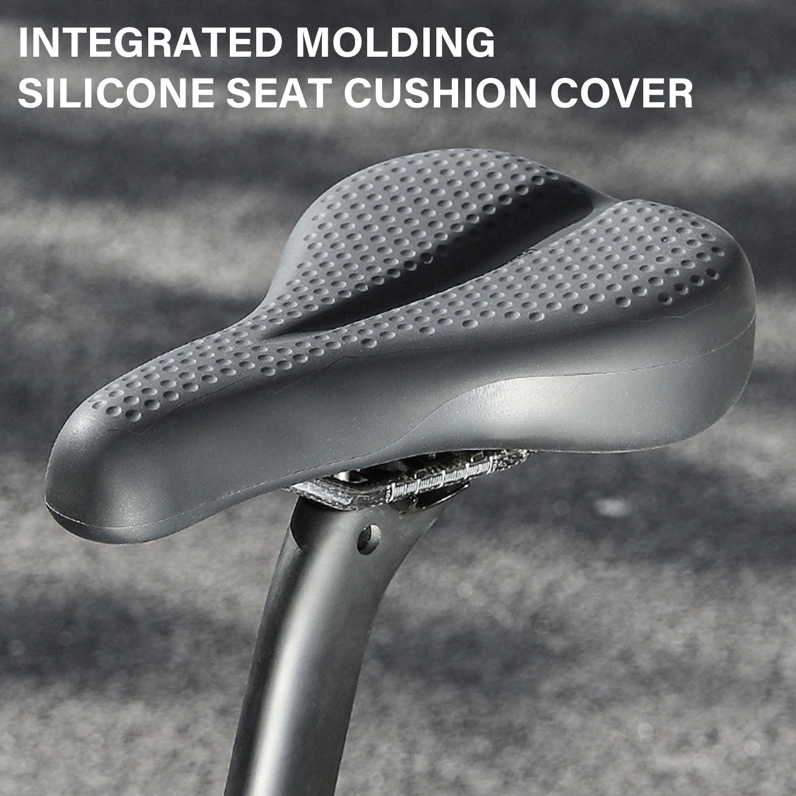 自転車 サドル サイクリング バイク サイクル 快適 バイクシート Amazon | MIDOKSTUA ジェルサイクルシート 通気性サイクリングサドル