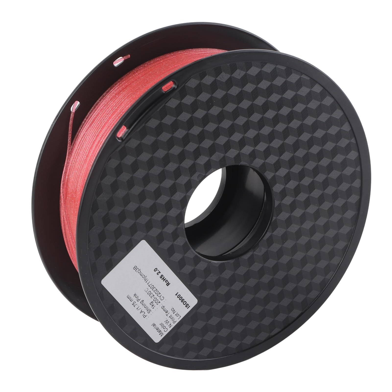 1,75 mm Filament do drukarki 3D Brokatowy różowy PLA Jedwabny materiał eksploatacyjny do drukowania Wysoka wytrzymałość Brak wypaczeń Gładkie podawanie dla entuzjastów i