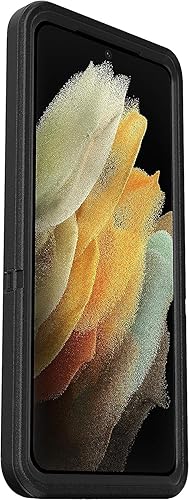Miniatura 5 de OtterBox Funda protectora resistente superior para Samsung Galaxy S21 Ultra 5G, serie Defender, color negro