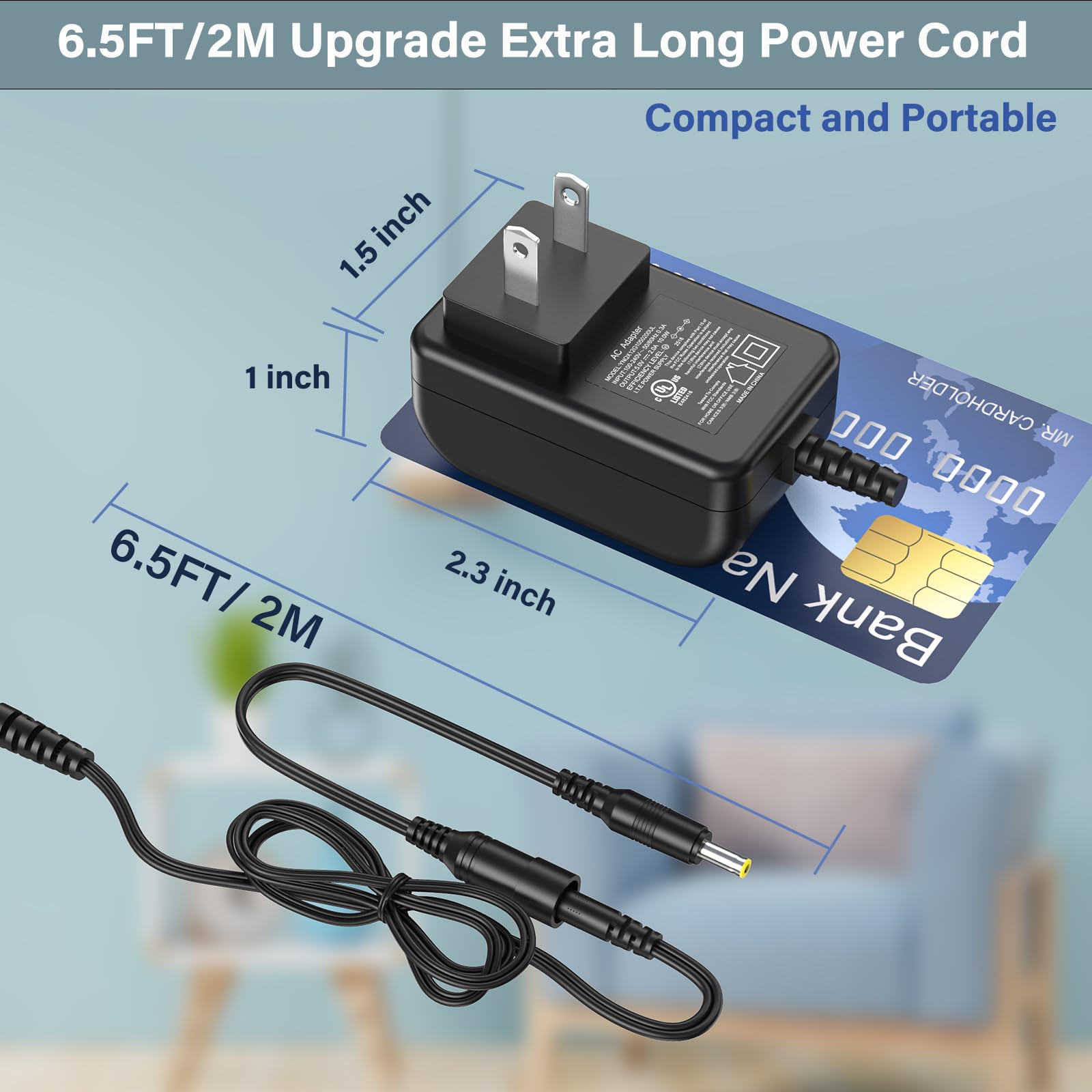 SCRIB3D Pen Charger - 5V DC Power Supply -3