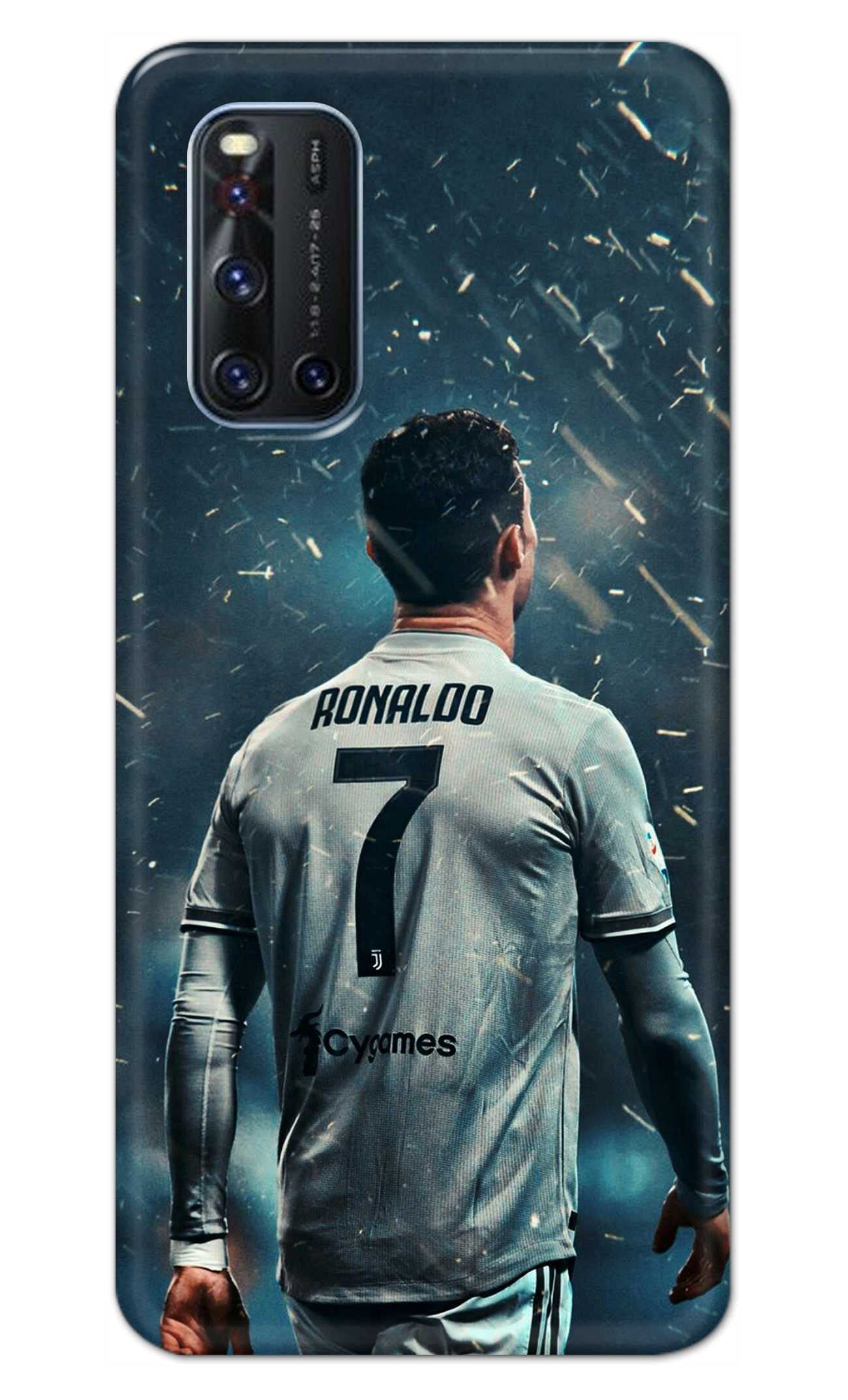 NalamiCases Famous Football Player Ronaldo Printed Designer Hard Back Case Cover for Vivo V19 -(MW) MKK2014
